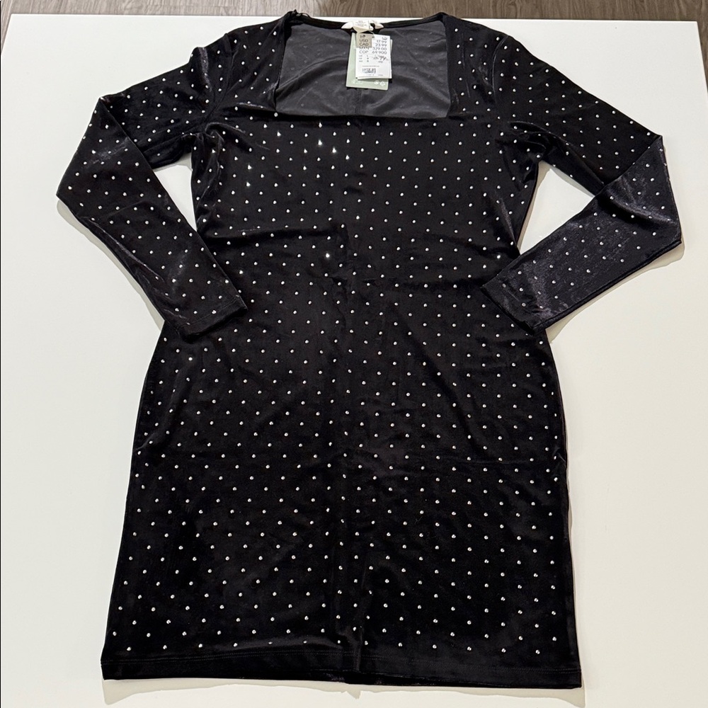 H&M Bodycon Mini Dress Medium Size L